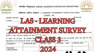 Class 3 LASLAT EXAM 2024HINDIENGLISHMATHS class3 LAS exam ncert kvexam kv lat KVS360 [upl. by Aiseneg]