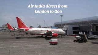 Trip Report  London Gatwick to Goa  Direct  Business Class  Air IndiaBoeing 7878 [upl. by Aitak]