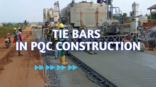 Tie bars technical specification  Longitudinal joints in pqc Pavement [upl. by Fredelia297]