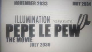 Illumination Upcoming Movies 20332039 [upl. by Starlin441]