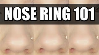 How to Find the Perfect Nose Ring NOSERINGS101 [upl. by Tebor]