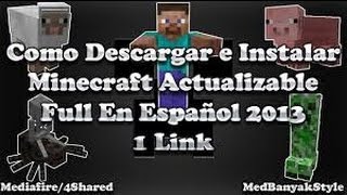 Descargar minecraft para pc 164 Original sin comprarlo Super Facil [upl. by Noyad]