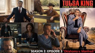 quotOklahoma v Manfrediquot  Tulsa King Season 2 Ep 3 Recap [upl. by Llertnac831]