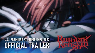 Rurouni Kenshin  US PREMIERE AT ANIME EXPO 2023 [upl. by Koffman807]