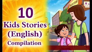 10 Best English Stories For Kids  Stories For Grade 1  Story Time  Periwinkle [upl. by Narcis]