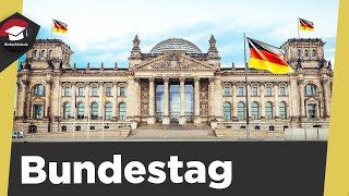 Bundestag erklärt  Grundlagen Wahl Aufbau Aufgaben  Zusammenfassung Bundestag einfach erklärt [upl. by Fred]