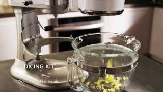 Stand Mixer Food Processor Attachment  KitchenAid [upl. by Miltie]