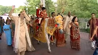 Baraat  Indian Wedding Tradition  Groom Arrives at the Venue [upl. by Irallih]