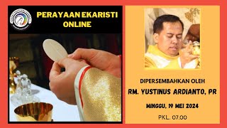 MISA MINGGU 19 MEI 2024  HARI RAYA PENTAKOSTA Pk 0700 WIB [upl. by Oneil939]