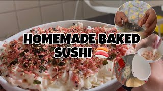 BAKED SUSHI RECIPE [upl. by Asiole]