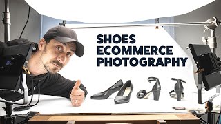 How to photograph shoes for eCommerce  Full affordable setup [upl. by Adnaram]