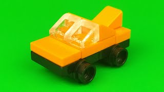 LEGO CITY MICRO MINI VEHICLE CAR 2 Tutorial [upl. by Ahsimrac228]