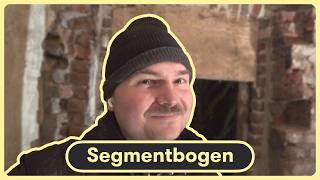 Segmentbogen Mauern Schritt für Schritt Anleitung  Bauvlog Folge 28 [upl. by Lamond410]