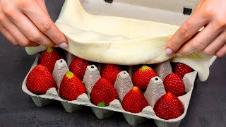 Dont rush to throw away the egg trays The perfect puff pastry dessert [upl. by Floria454]