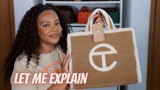 Ugg x Telfar Bag Unboxing  ChiChiLuxe [upl. by Aneryc701]