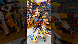 Nerf War  Aaron VS Vector [upl. by Nais]