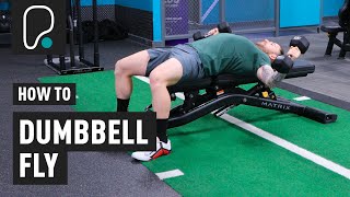 How To Do A Dumbbell Chest Fly [upl. by Neimad]