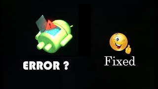 How to fix android recovery mode error in intex aqua 3G mini [upl. by Naehs]