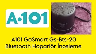 A101 GoSmart GsBts20 Bluetooth Hoparlör İnceleme [upl. by Solracnauj]