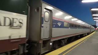 Northbound Amtrak 511 departs the Tacoma Dome Station [upl. by Tebasile]