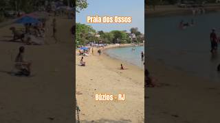 Praia dos Ossos  Armação dos Búzios  RJ  CaminhosPorAi praia [upl. by Ahsiugal]