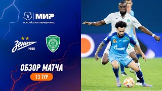 Highlights Zenit vs Akhmat  RPL 202324 [upl. by Ailati561]