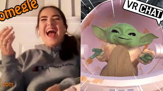 Omegle But Baby Yoda Goes Too Far [upl. by Bradstreet]