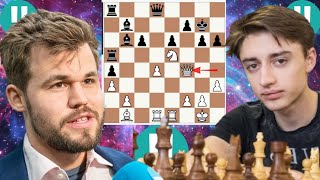 Creative genius Daniil Dubov vs Magnus Carlsen chess game 125 [upl. by Masuh147]