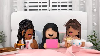 Daughters FIRST EVER SLEEPOVERTHEY STAYED UPRoblox Bloxburg Roleplaywvoices [upl. by Muller]