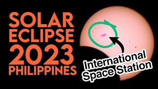 Solar Eclipse of April 20 2023 Philippines POV [upl. by Madanhoj]