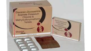 Glujoint Plus Tablets Diacerein Glucosamine Sulphate Potassium Chloride Methylsulfonylmethane [upl. by Celestina139]