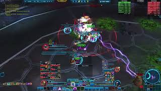 SWTOR  76 PTS Propagator Core XR53 8M SM V2 Sorc Heal PoV [upl. by Dihgirb]