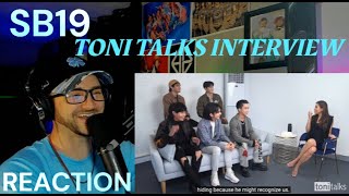 SB19  TONI TALKS INTERVIEW  LIVE REACTION [upl. by Ferwerda944]