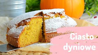 Ciasto dyniowe 🎃🍰🔥 szybki i prosty przepis na pyszne ciasto z dyni😋 I Ciastkożercypl [upl. by Chiquia]