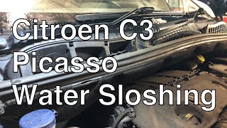 How to Fix Water Sloshing in Your Citroen C3 Picasso Footwellquot [upl. by Ahsiuqet916]