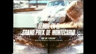 Herbie en el Grand Prix de Montecarlo Trailer en castellano [upl. by Orose]