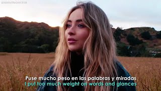 Sabrina Carpenter  Exhale  Lyrics  Español  Video Oficial [upl. by Vida]