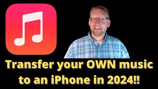 How to transfer your OWN music to an iPhone 2024  Transfer ANY MP3 file [upl. by Clea]