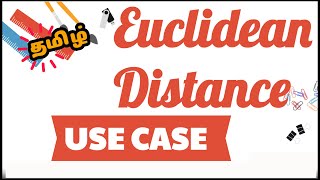 machine learning in tamil  Euclidean distance in tamil  Calculate Euclidean Distance using python [upl. by Darrey303]