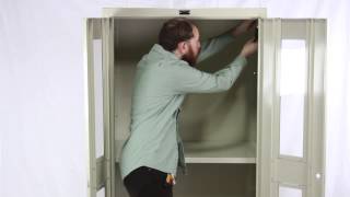 Hallowell Storage Cabinet Assembly Guide [upl. by Joseph793]