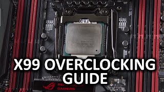 Ultimate X99 Overclocking Guide  Intel 5820K HaswellE [upl. by Htelimay]