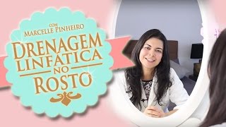 Como fazer drenagem linfática no rosto [upl. by Tomasine]