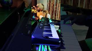 Jabilli Kosam Akasamalle song pianocover shorts [upl. by Giardap66]