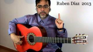 Alzapua technique 1  Andalusian Flamenco Guitar Lessons  Paco de Lucias tech Ruben Diaz [upl. by Legra382]