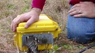 Seismic Refraction Training 10  Geode Seismograph Field Setup [upl. by Telford]