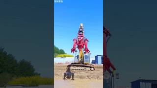 Powerful Excavator Dredge Pump in Action Generated using dredgepump shortvideo RustRenewal [upl. by Inaliel]