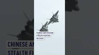 Stealth fighters from China and Russia on show [upl. by Mcallister247]