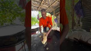 Strongest Hands in Business Chacha Petai Paratha streetfood shorts [upl. by Ymot]