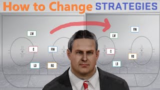 nhl 23 how to change strategies [upl. by Almena]