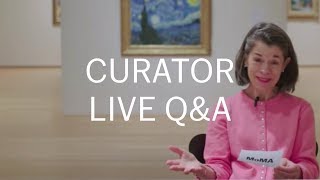 LIVE QampA with MoMA Curator Anne Umland April 24 [upl. by Ylro]